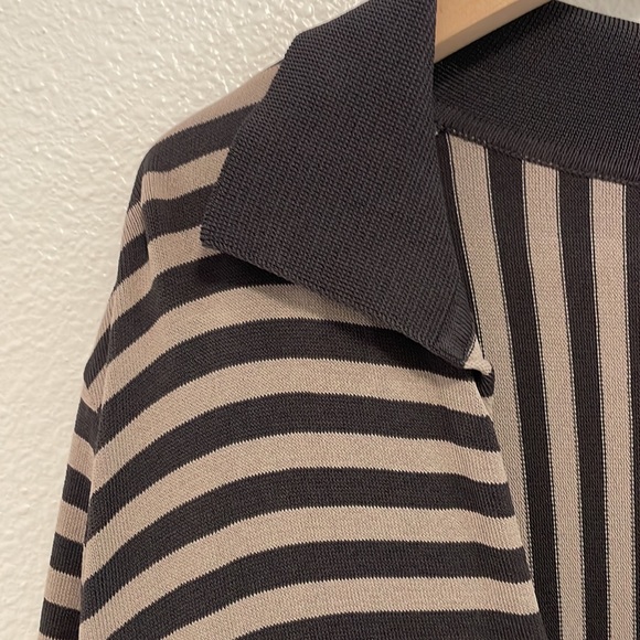 Annette Gortz striped sweater jacket size small - so unique and cute!! - Picture 10 of 16
